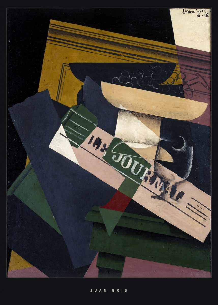 Juan Gris Journal No6 - Juliste