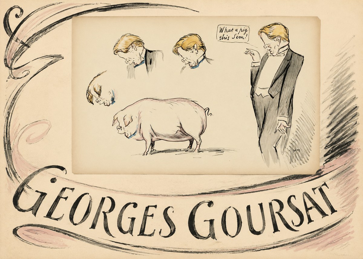 Georges Goursat Georges Goursat I No3 - Juliste