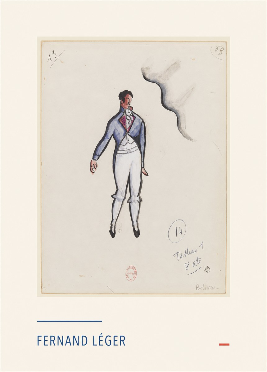 Fernand Léger Bolivar. Tableau 1 3E Acte No2 - Juliste