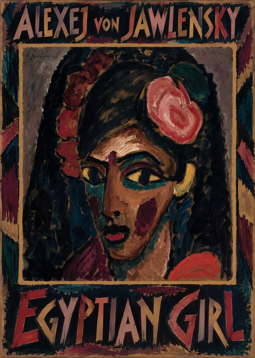 Alexej von Jawlensky Egyptian Girl No1 - Juliste