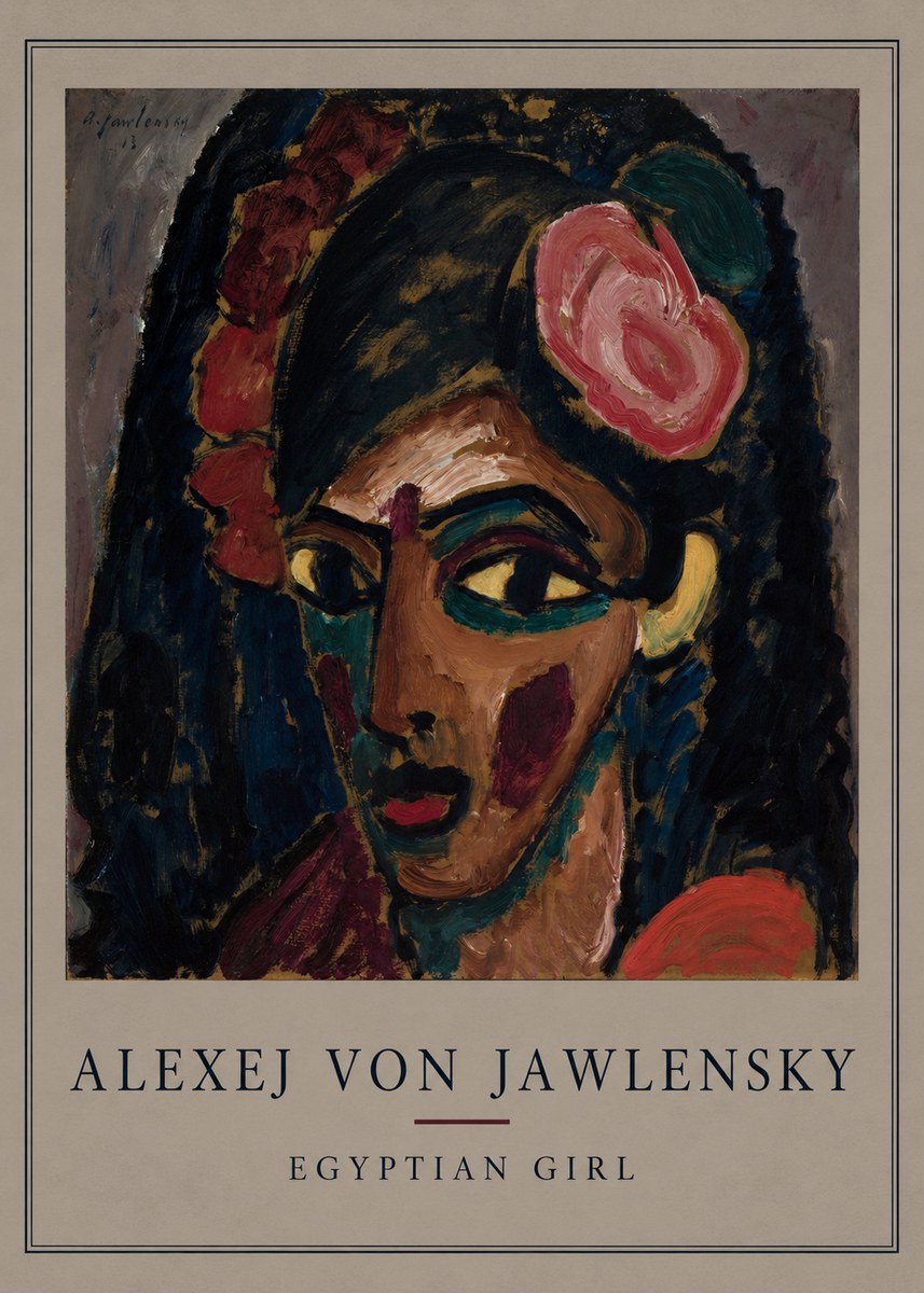 Alexej von Jawlensky Egyptian Girl No4 - Juliste