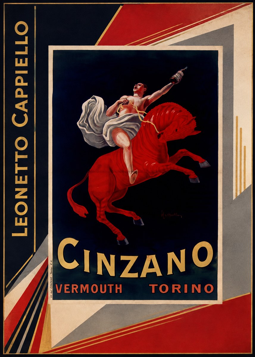 Leonetto Cappiello Cinzano Vermouth No2 - Juliste