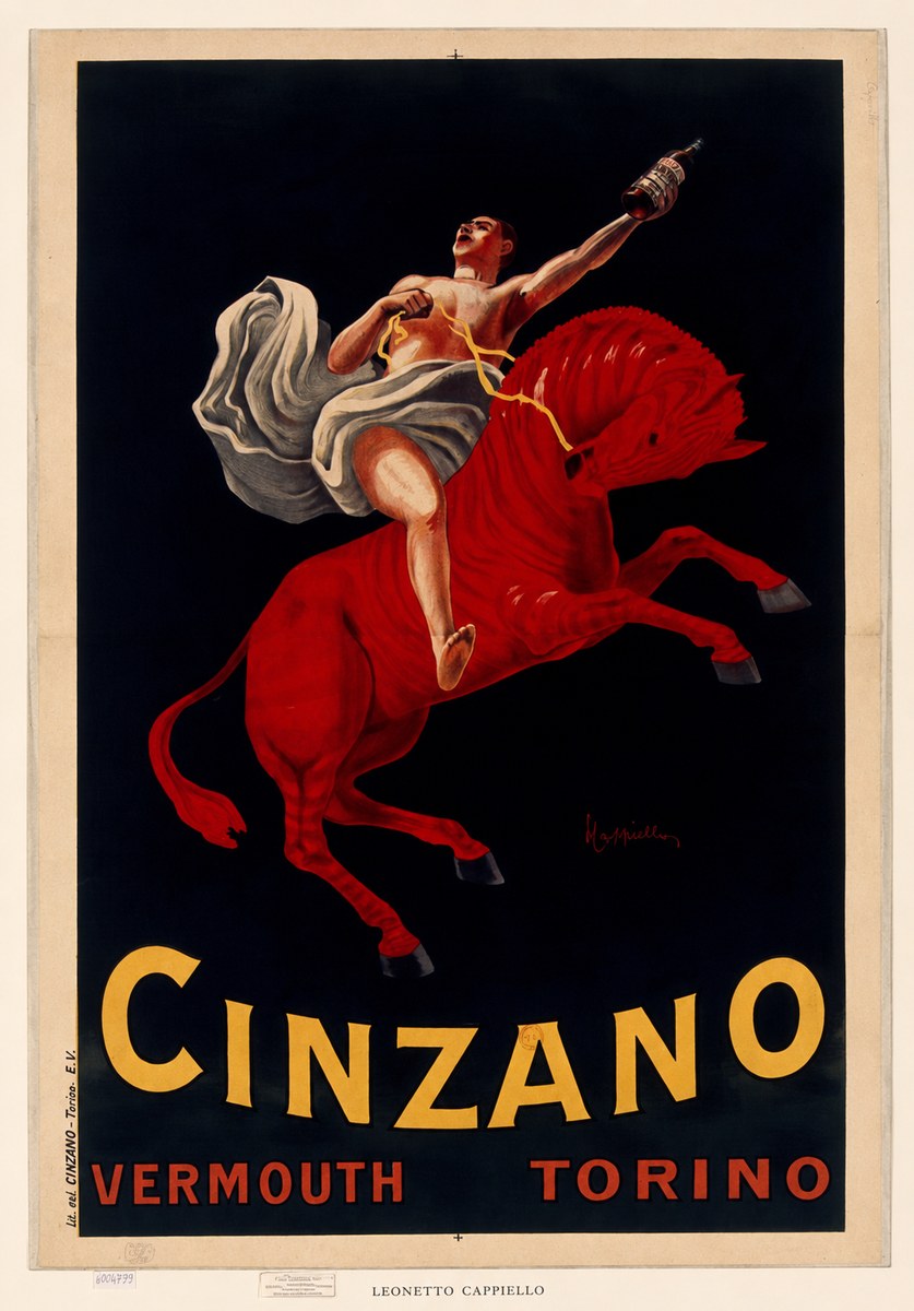 Leonetto Cappiello Cinzano Vermouth No6 - Juliste