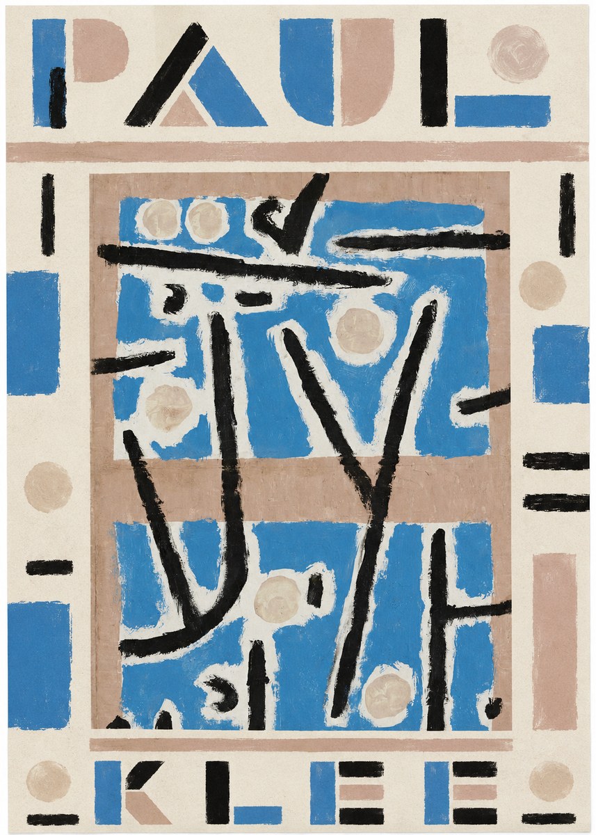 Paul Klee Abstract Geometric Composition No5 - Juliste