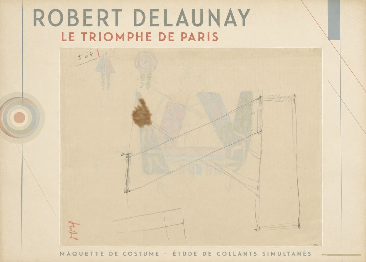 Robert Delaunay Le Triomphe De Paris III No1 - Juliste