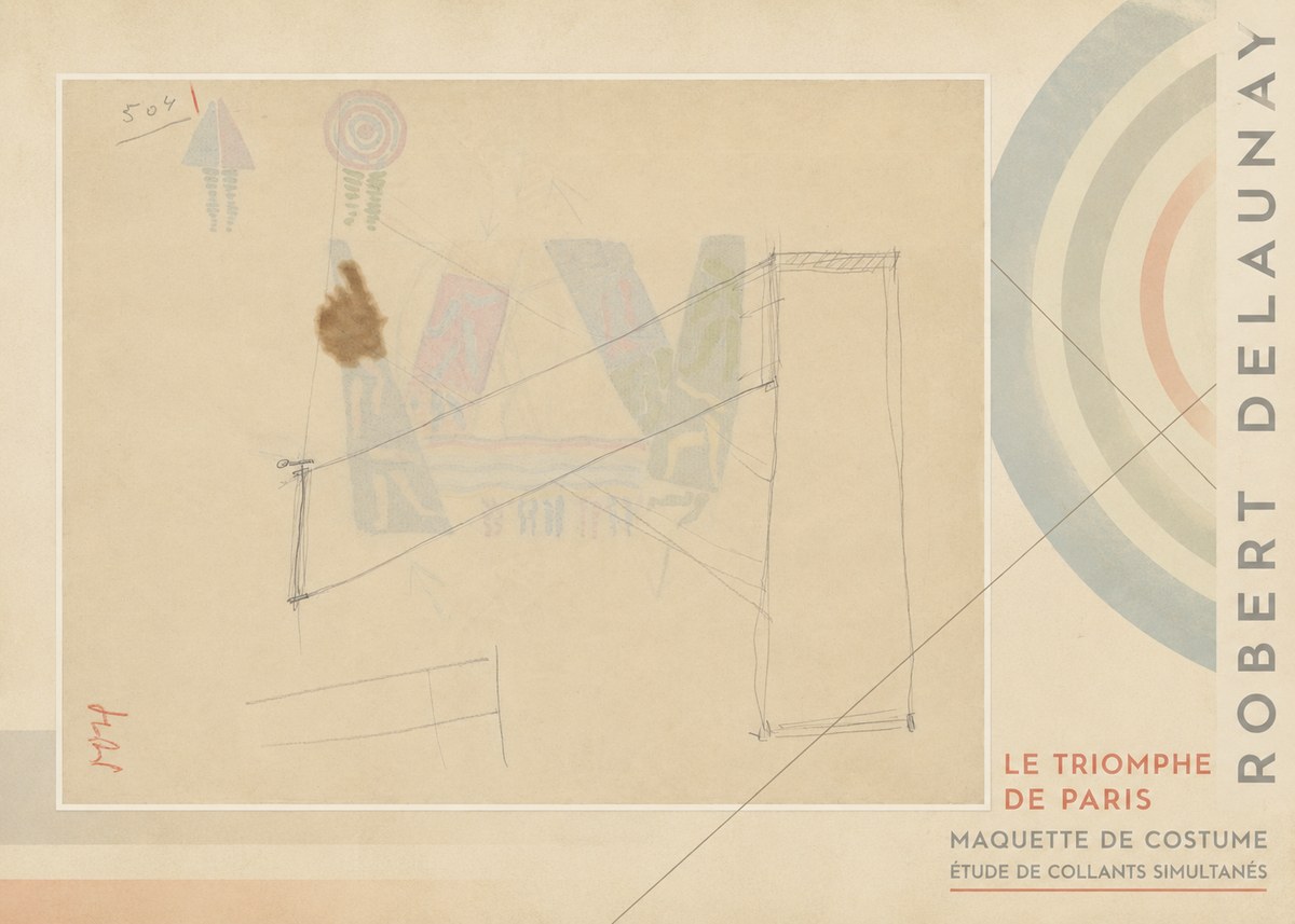 Robert Delaunay Le Triomphe De Paris III No5 - Juliste