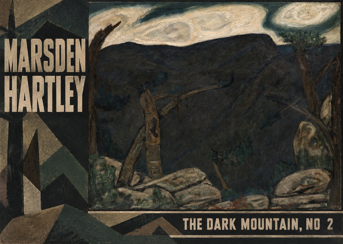 Marsden Hartley The Dark Mountain, No. 2 No2 - Juliste