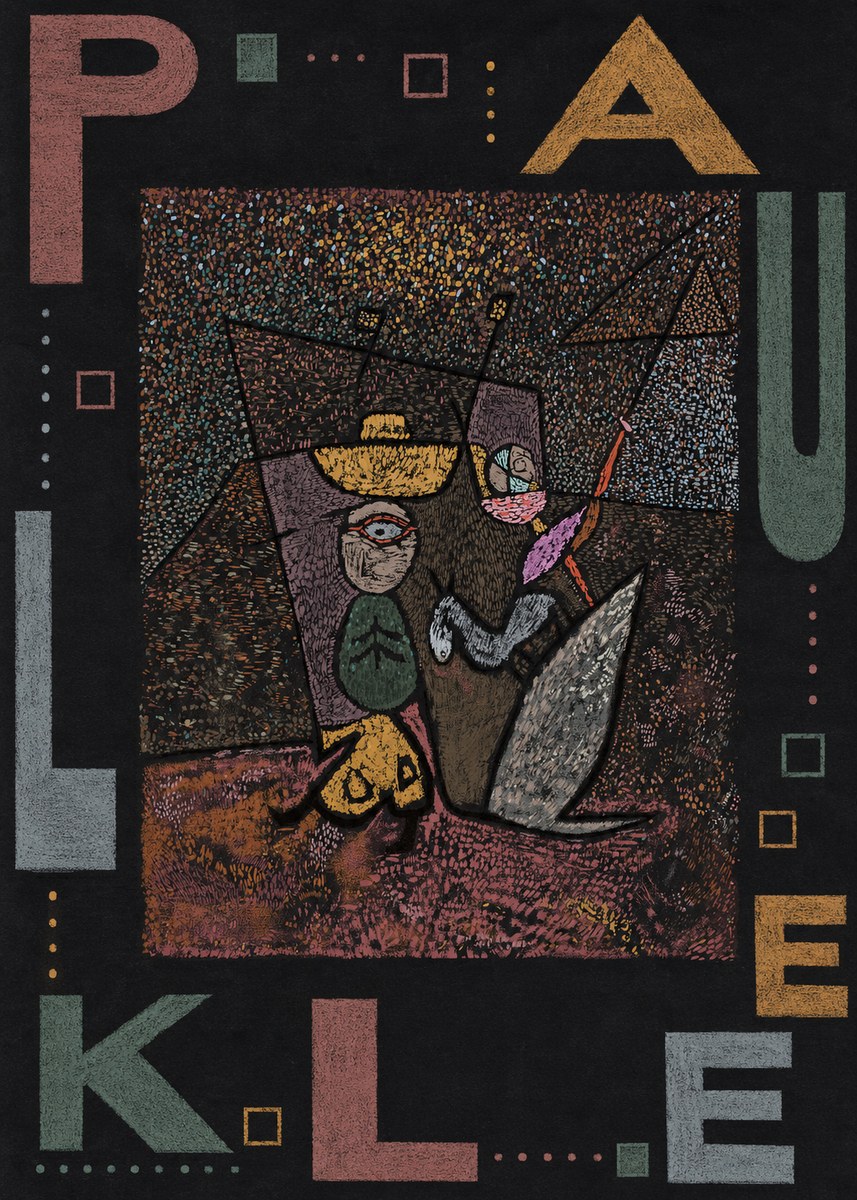 Paul Klee Man, Beast and Plant No5 - Juliste