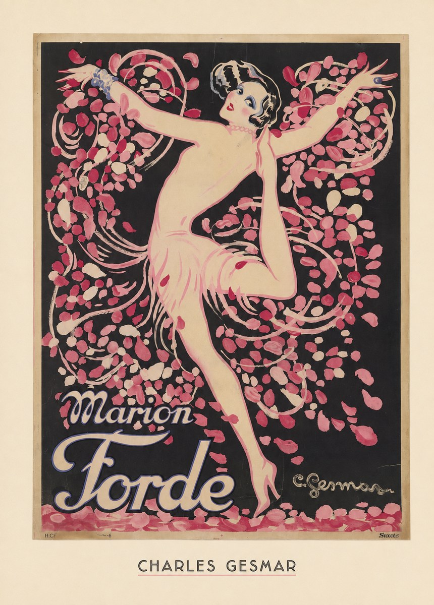 Charles Gesmar Marion Forde II No5 - Juliste