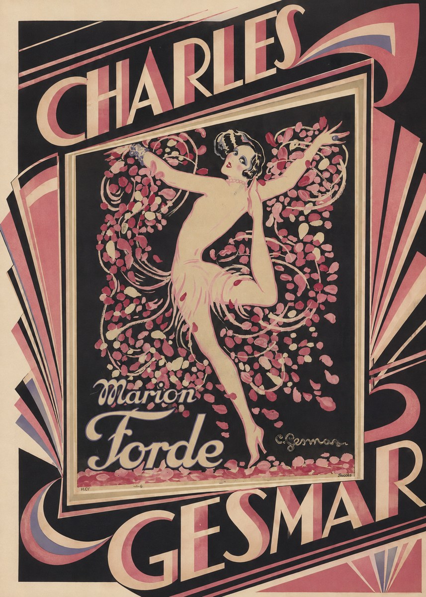 Charles Gesmar Marion Forde II No6 - Juliste