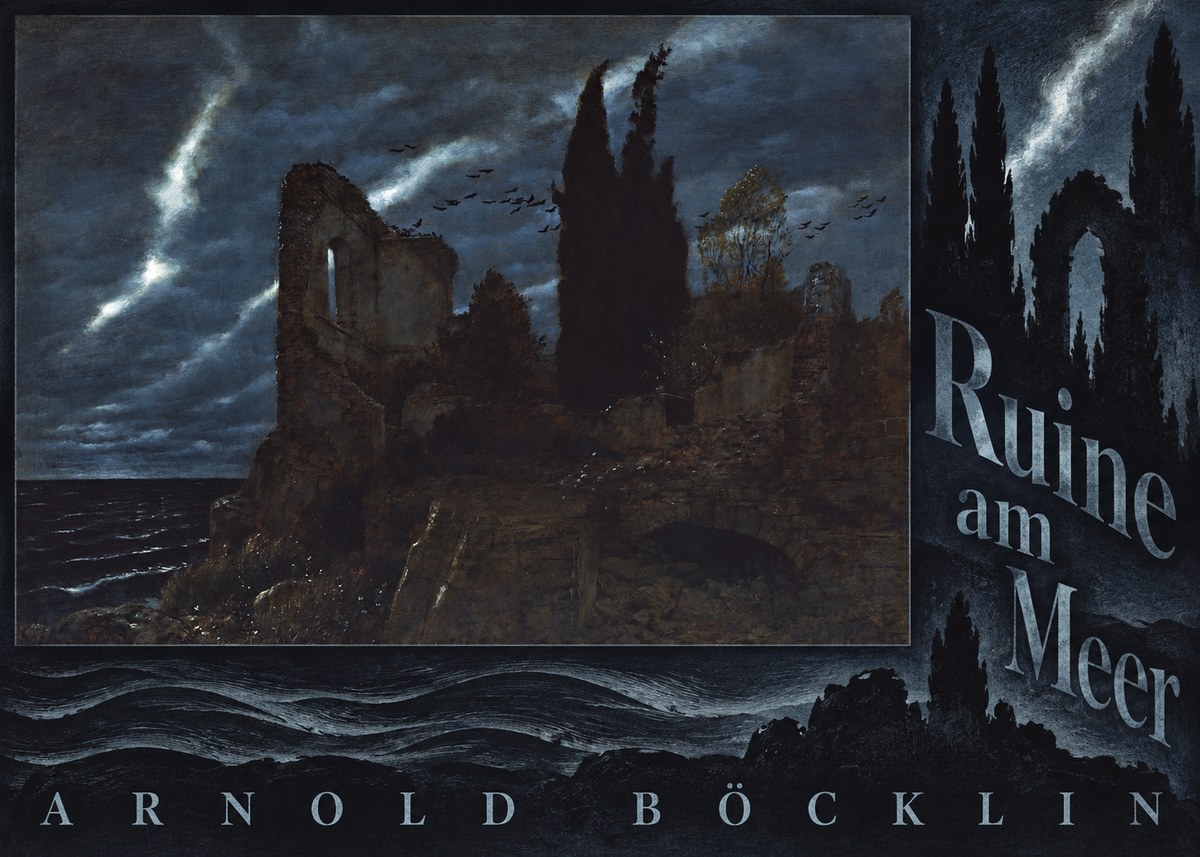 Arnold Böcklin Ruine Am Meer I No6 - Juliste