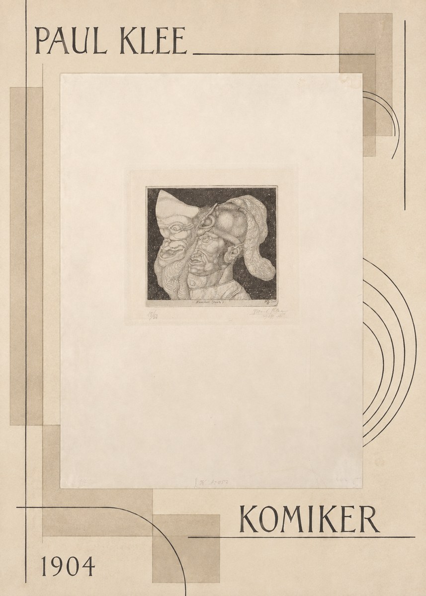 Paul Klee Komiker No2 - Juliste