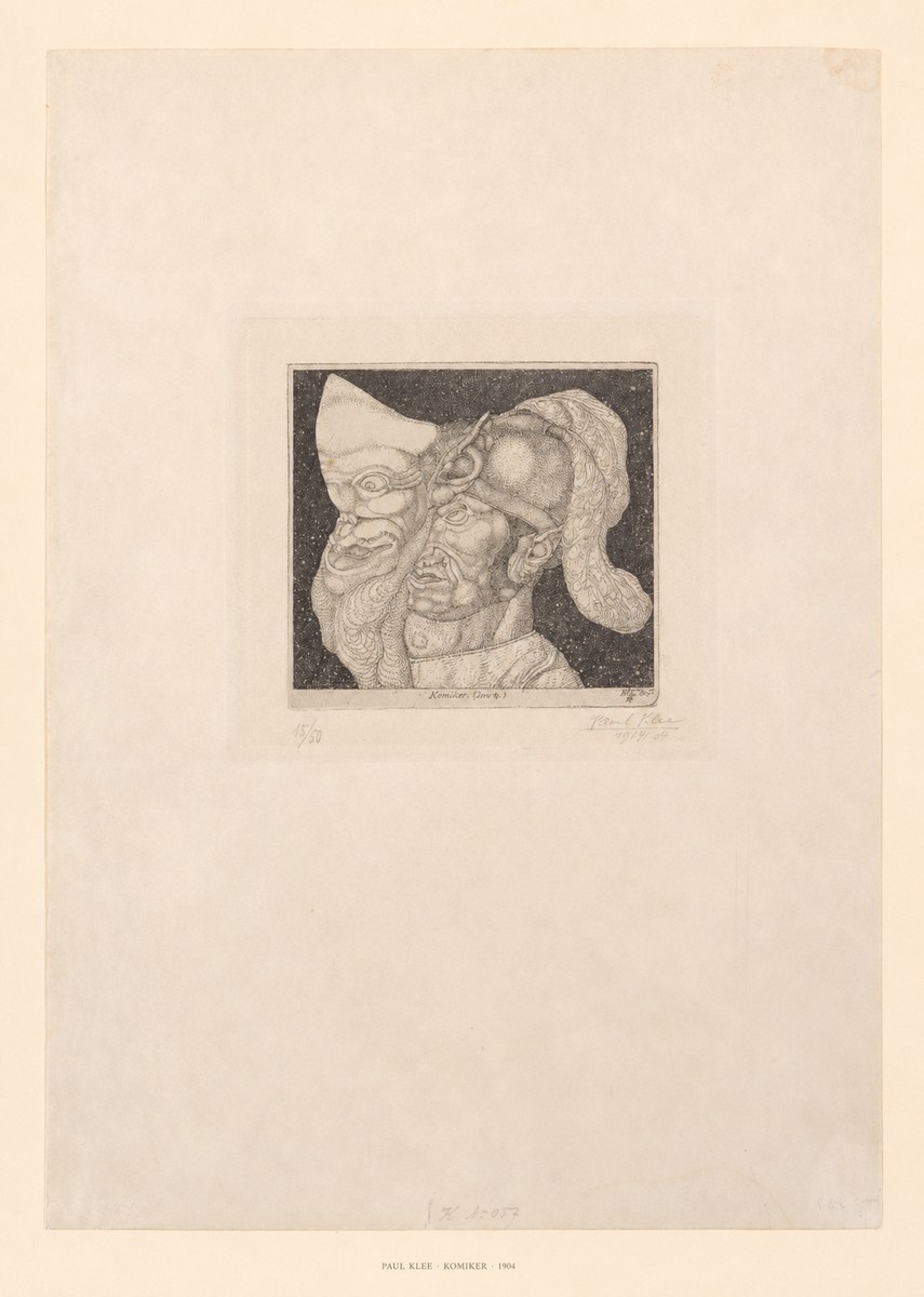 Paul Klee Komiker No6 - Juliste