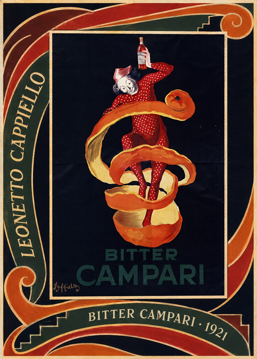 Leonetto Cappiello Bitter Campari I No2 - Juliste