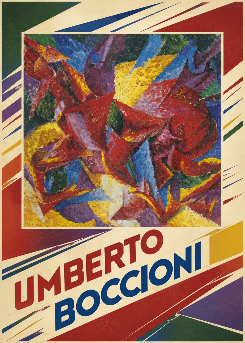 Umberto Boccioni Umberto Boccioni I No2 - Juliste