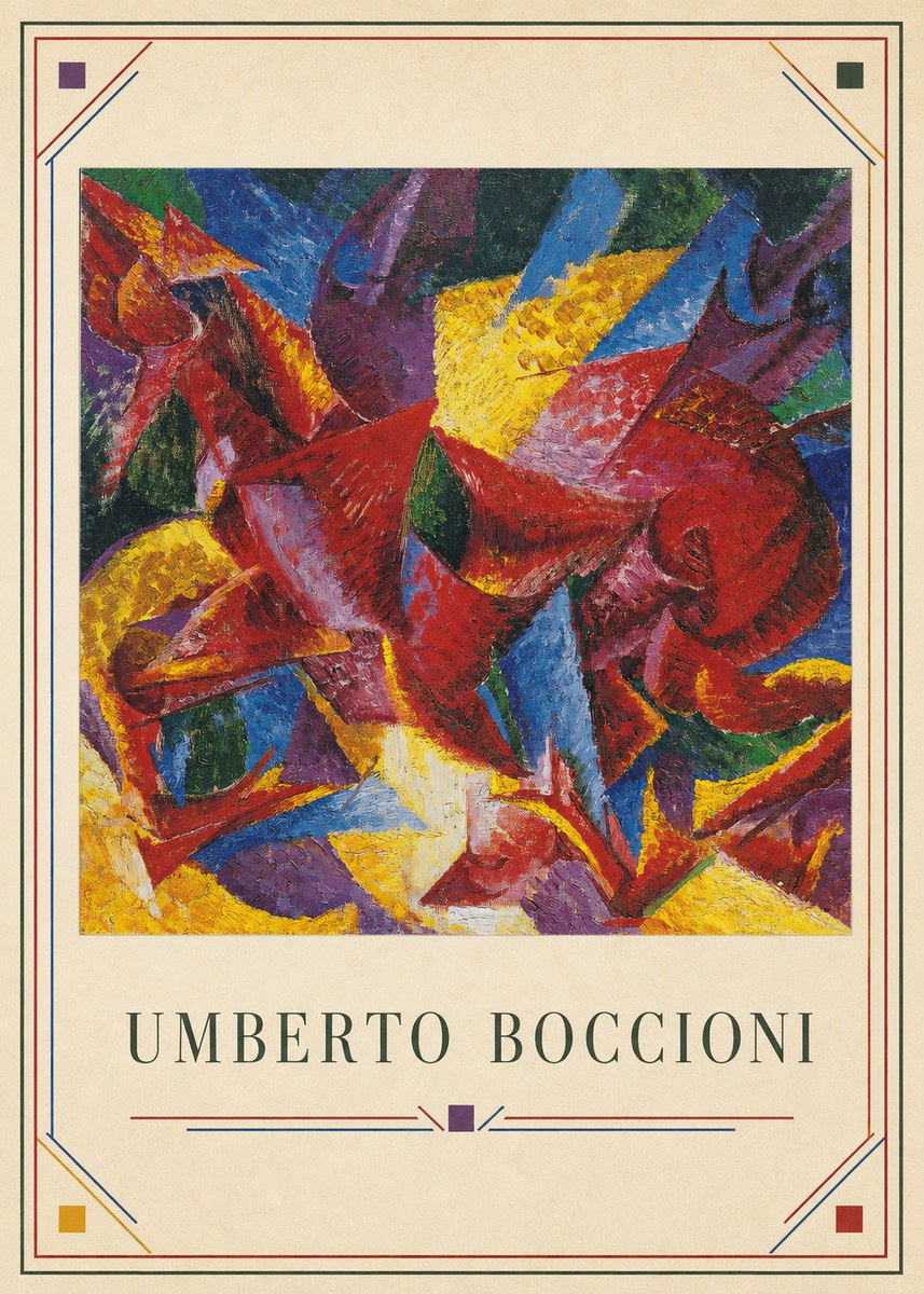Umberto Boccioni Umberto Boccioni I No3 - Juliste