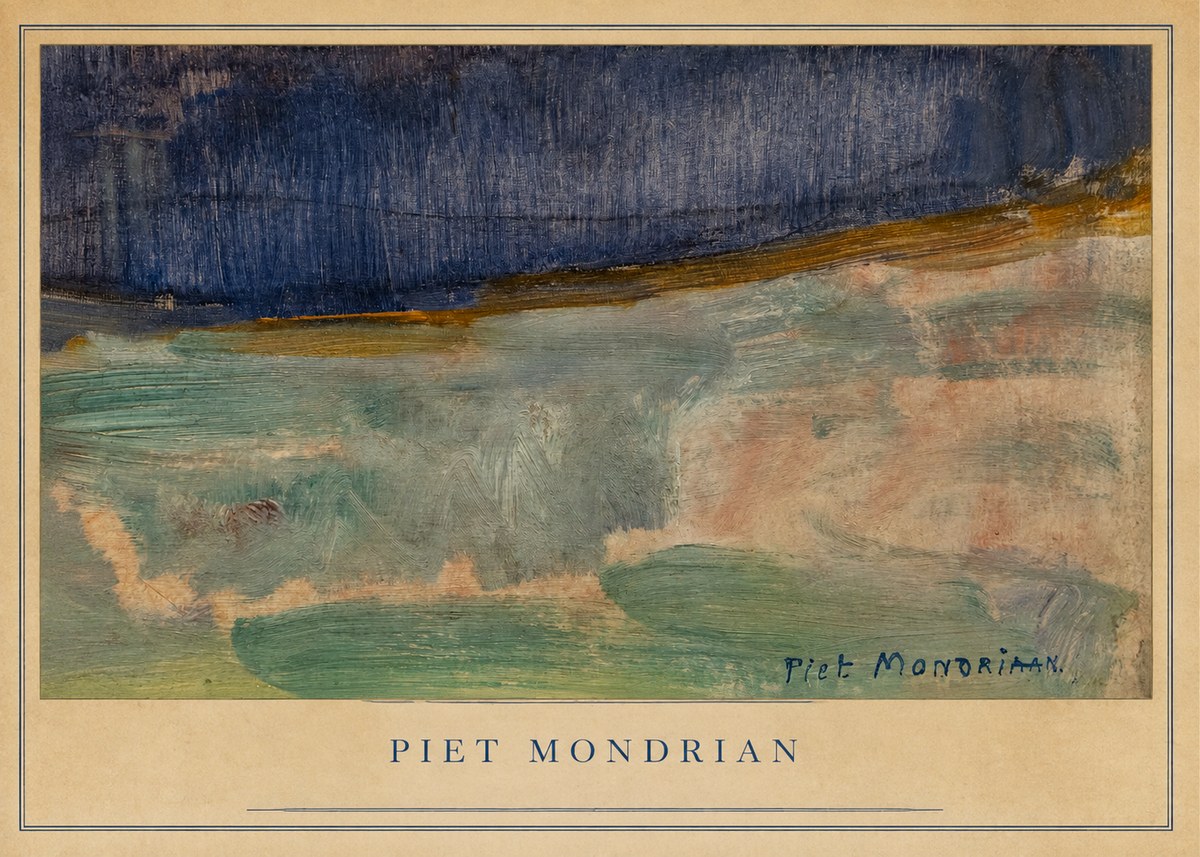 Piet Mondrian Piet Mondrian No2 - Juliste