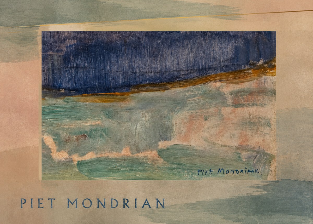 Piet Mondrian Piet Mondrian No5 - Juliste