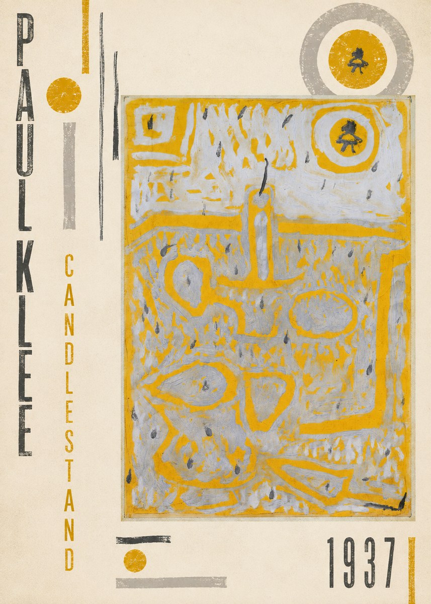 Paul Klee Candlestand No6 - Juliste