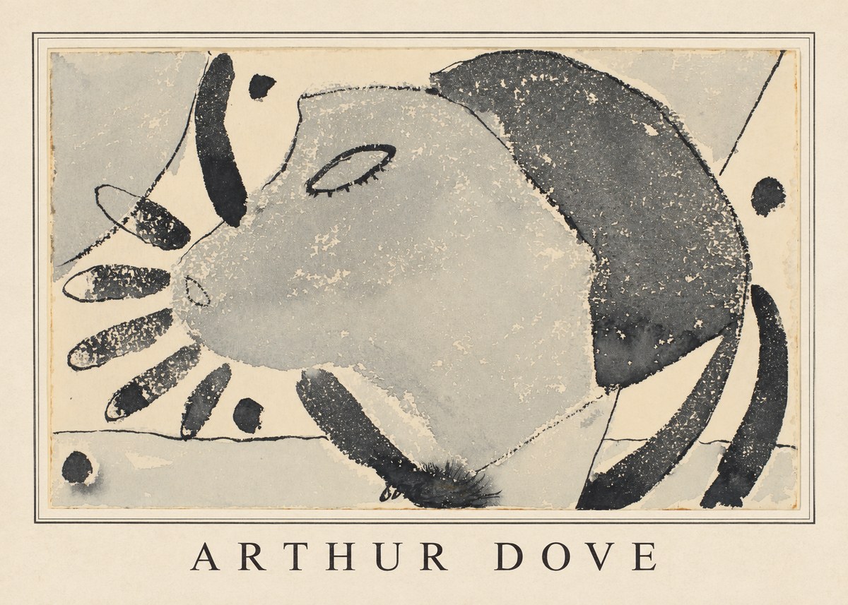Arthur Dove Head No3 - Juliste