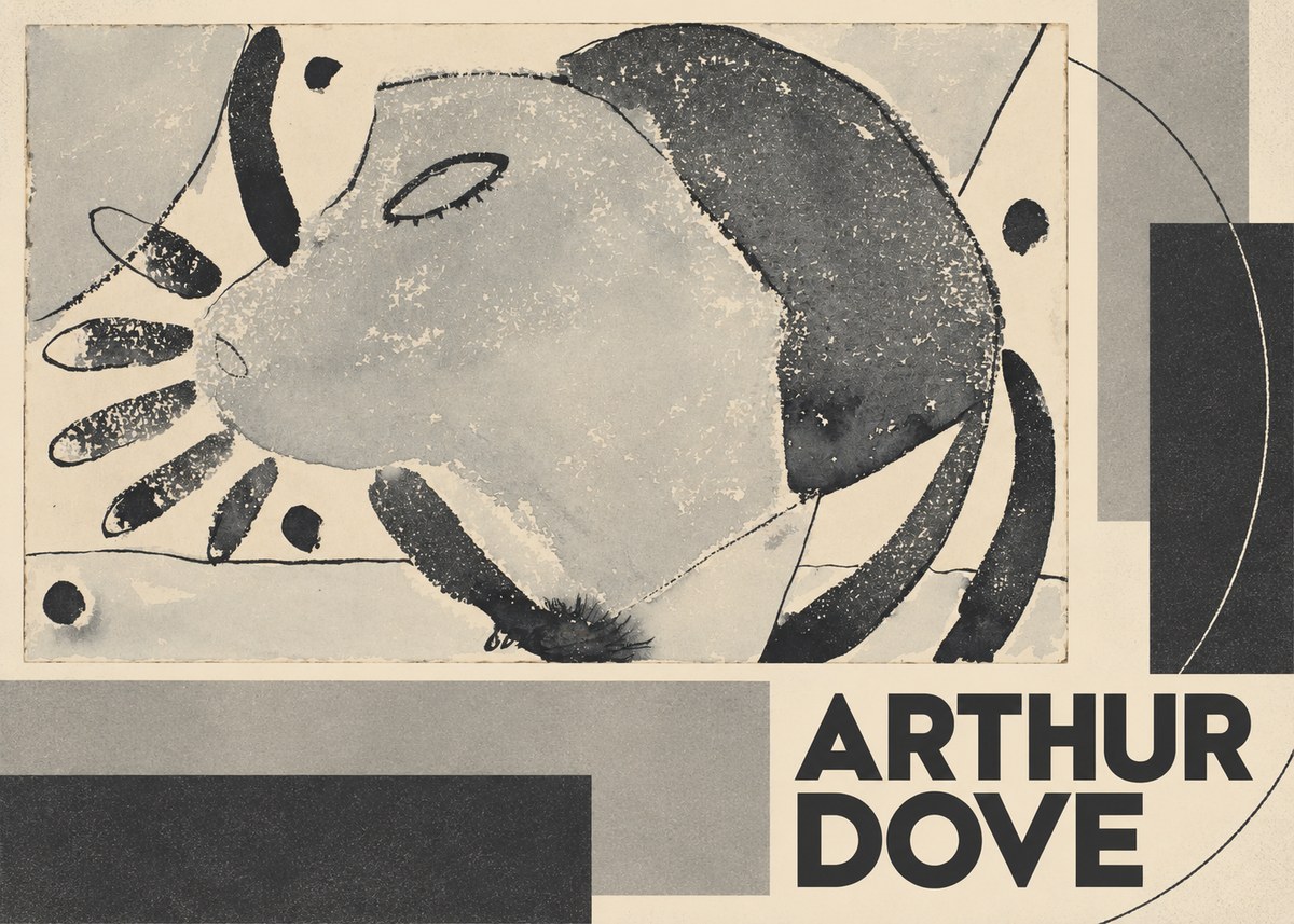 Arthur Dove Head No5 - Juliste