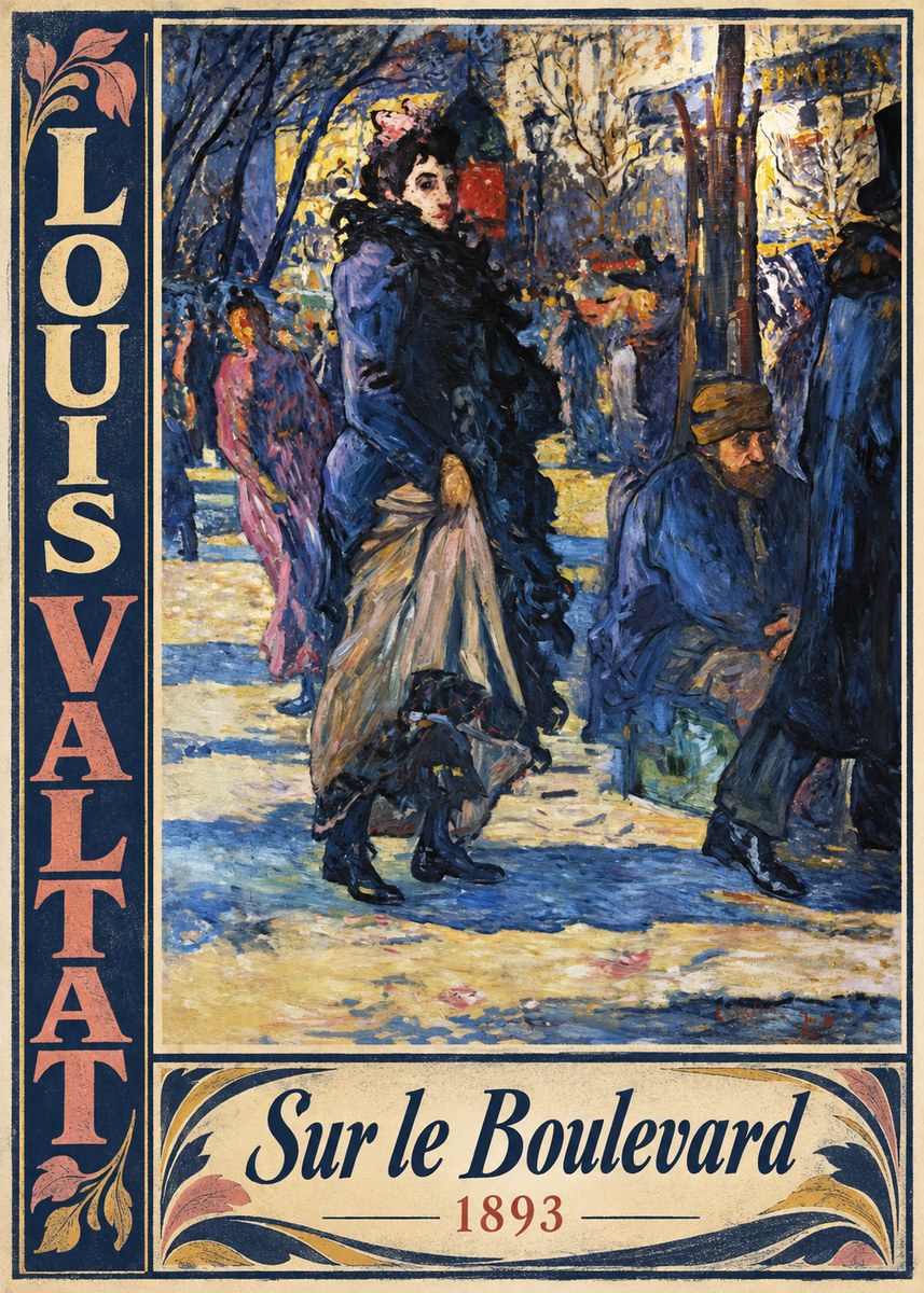 Louis Valtat Sur Le Boulevard No3 - Juliste
