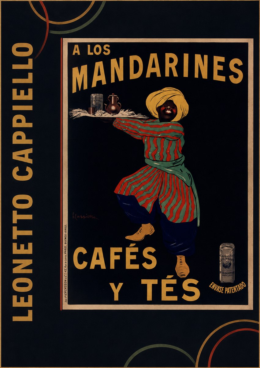 Leonetto Cappiello A Los Mandarines No3 - Juliste
