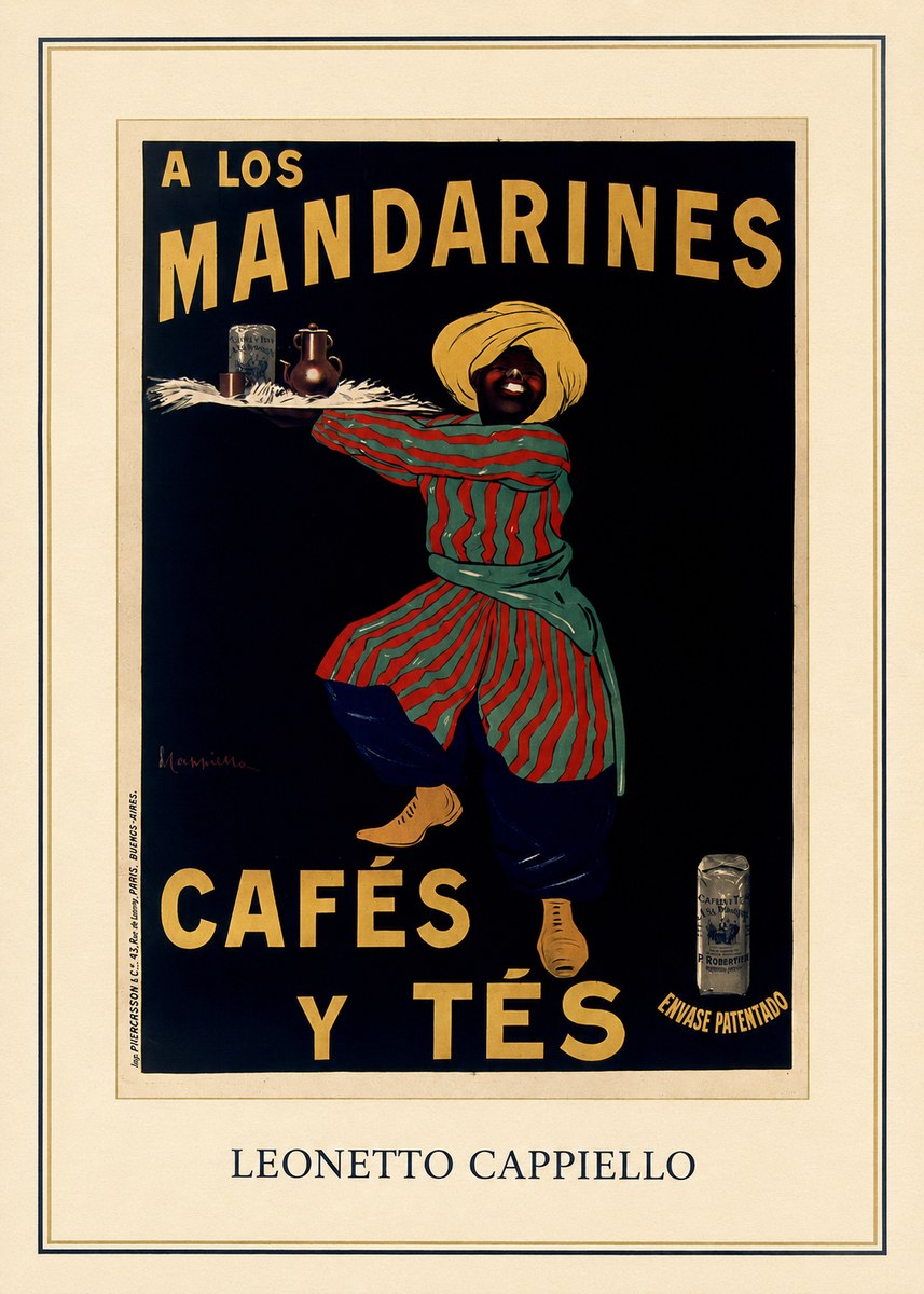 Leonetto Cappiello A Los Mandarines No4 - Juliste