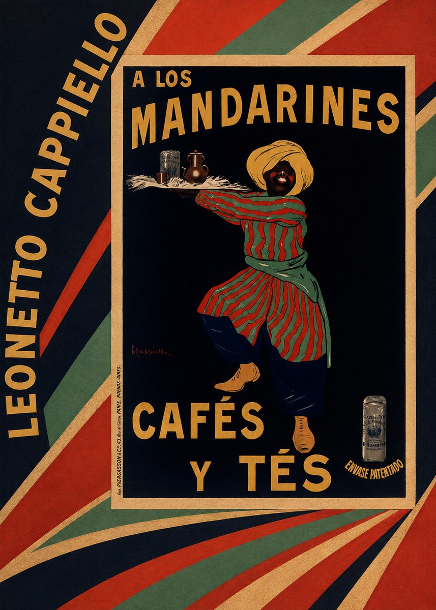 Leonetto Cappiello A Los Mandarines No5 - Juliste