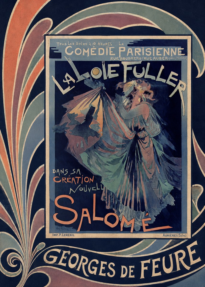 Georges de Feure Salomé II No5 - Juliste