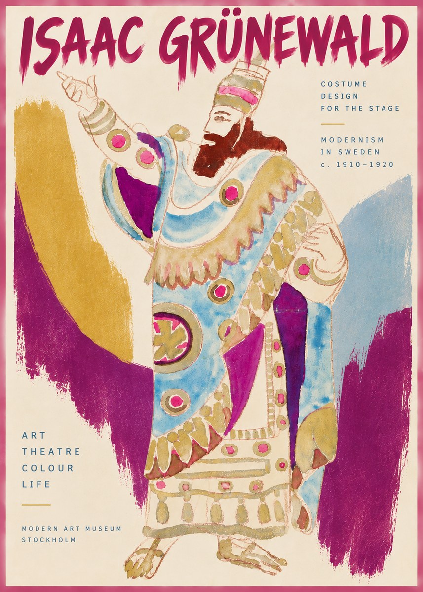 Isaac Grünewald The Theatre Lives No6 - Juliste
