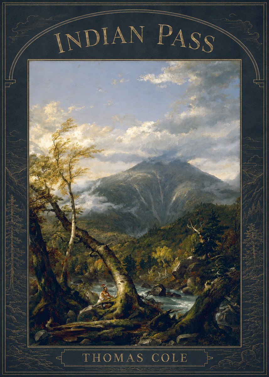 Thomas Cole Indian Pass I No4 - Juliste