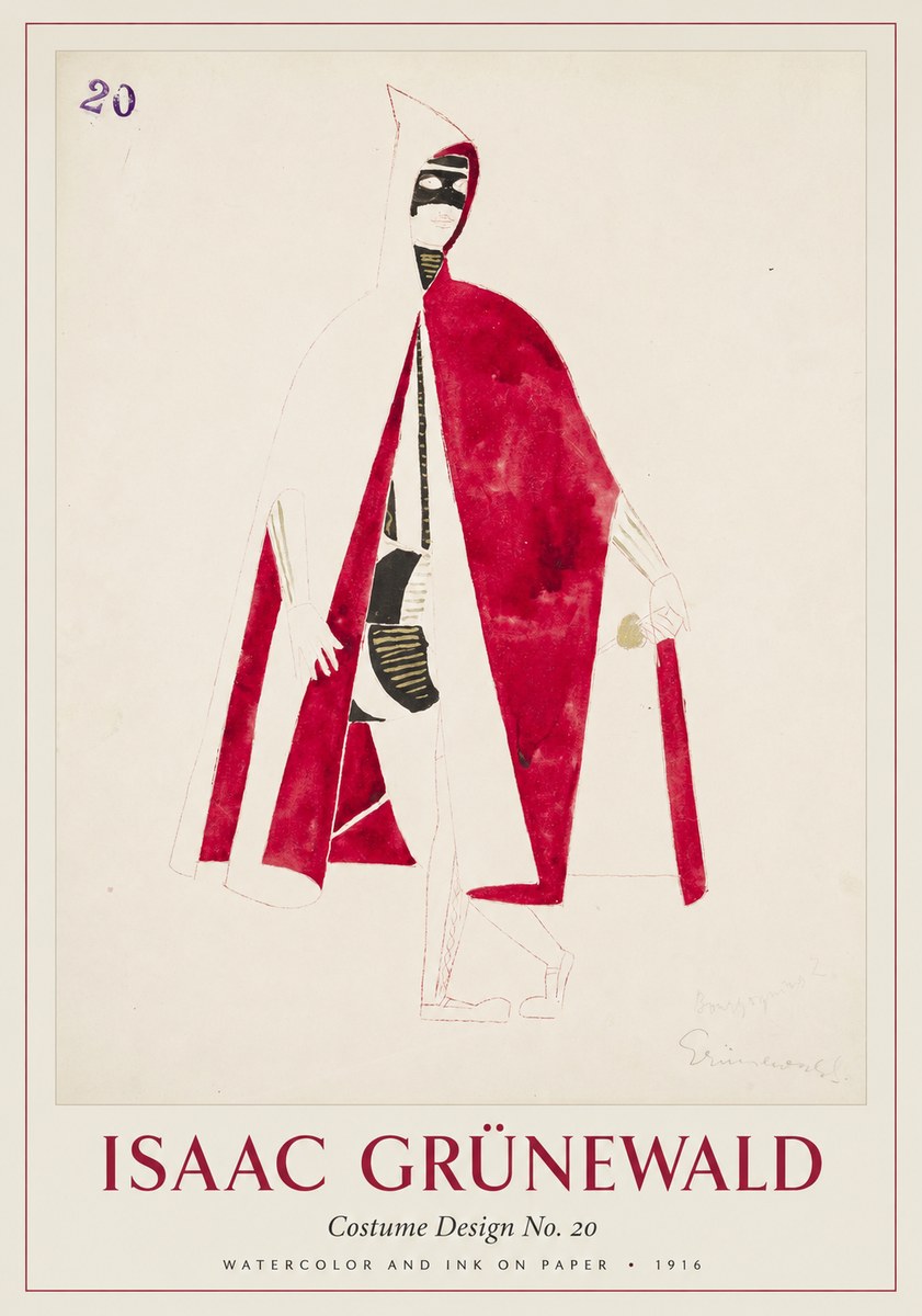 Isaac Grünewald Costume Design No. 20 No1 - Juliste
