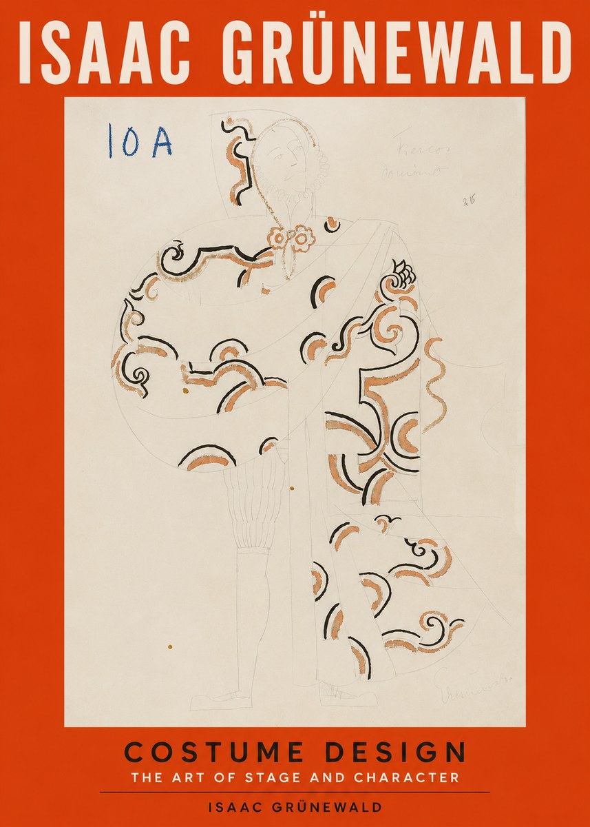 Isaac Grünewald Costume Design VIII No3 - Juliste