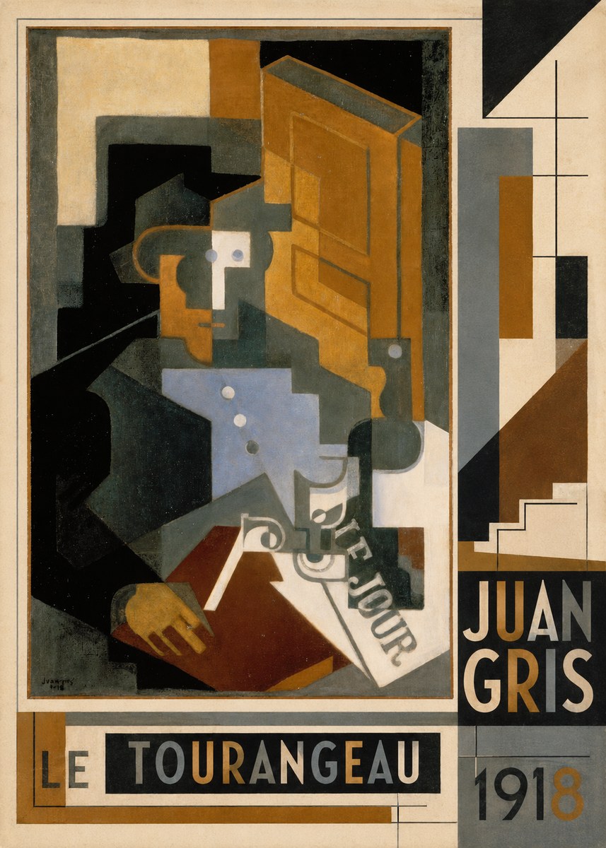 Juan Gris Le Tourangeau No2 - Juliste