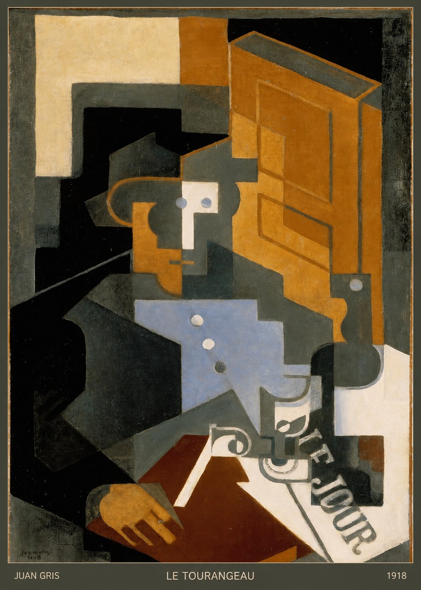 Juan Gris Le Tourangeau No6 - Juliste