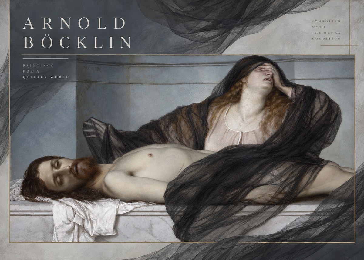 Arnold Böcklin Marie Magdalene No6 - Juliste