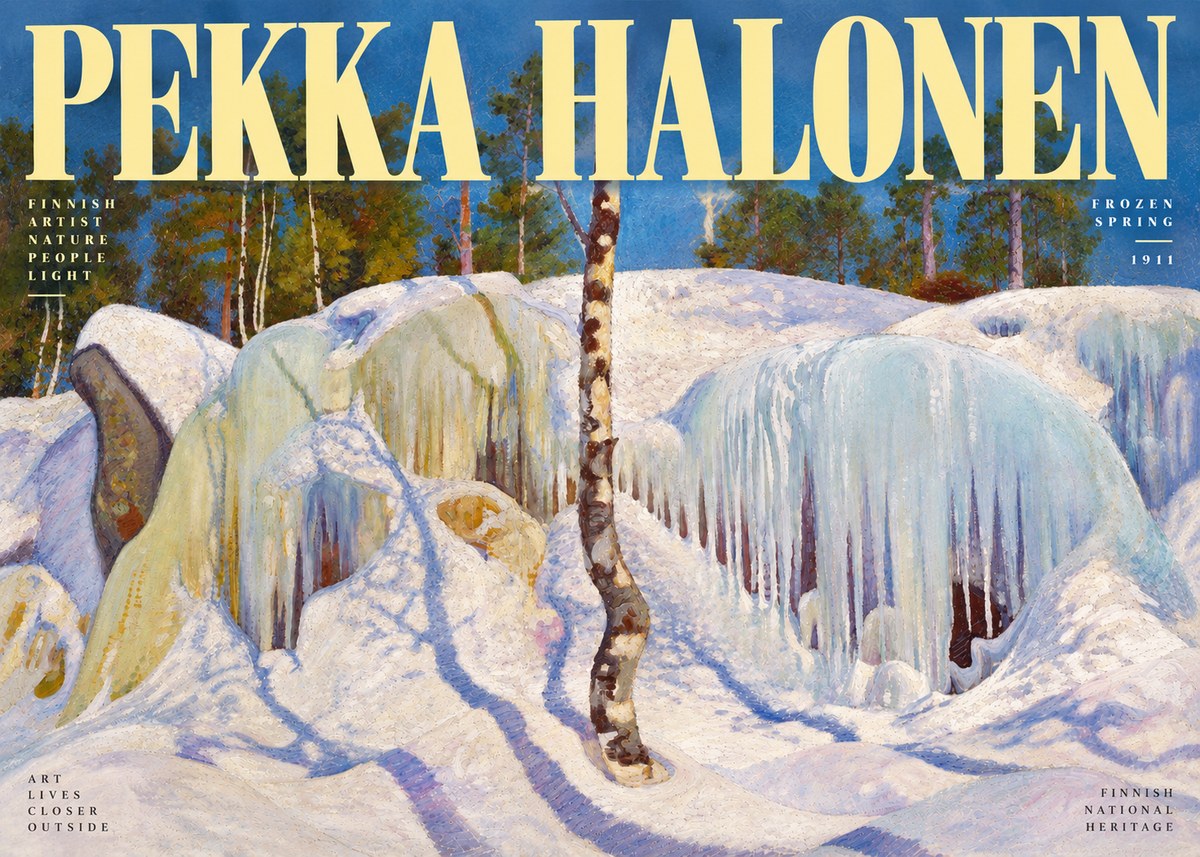 Pekka Halonen Frozen Spring No2 - Juliste