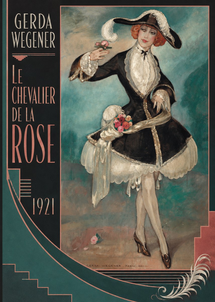Gerda Wegener Le Chevalier De La Rose No3 - Juliste