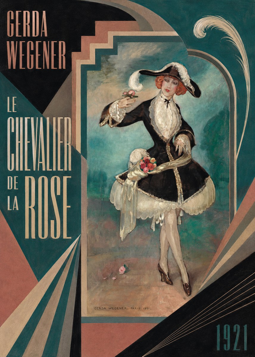 Gerda Wegener Le Chevalier De La Rose No5 - Juliste