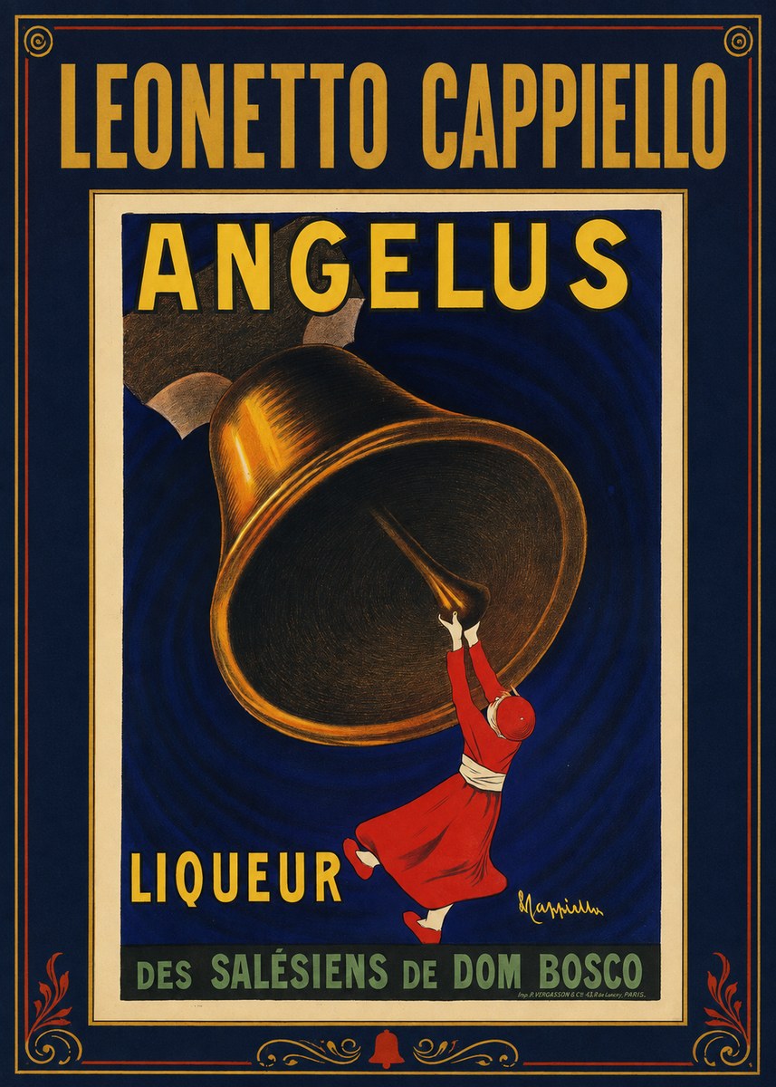 Leonetto Cappiello Angelus No1 - Juliste