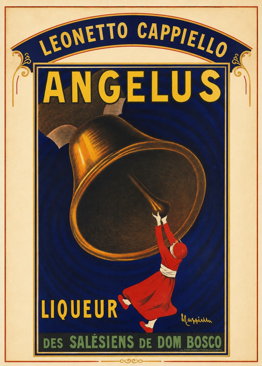 Leonetto Cappiello Angelus No3 - Juliste