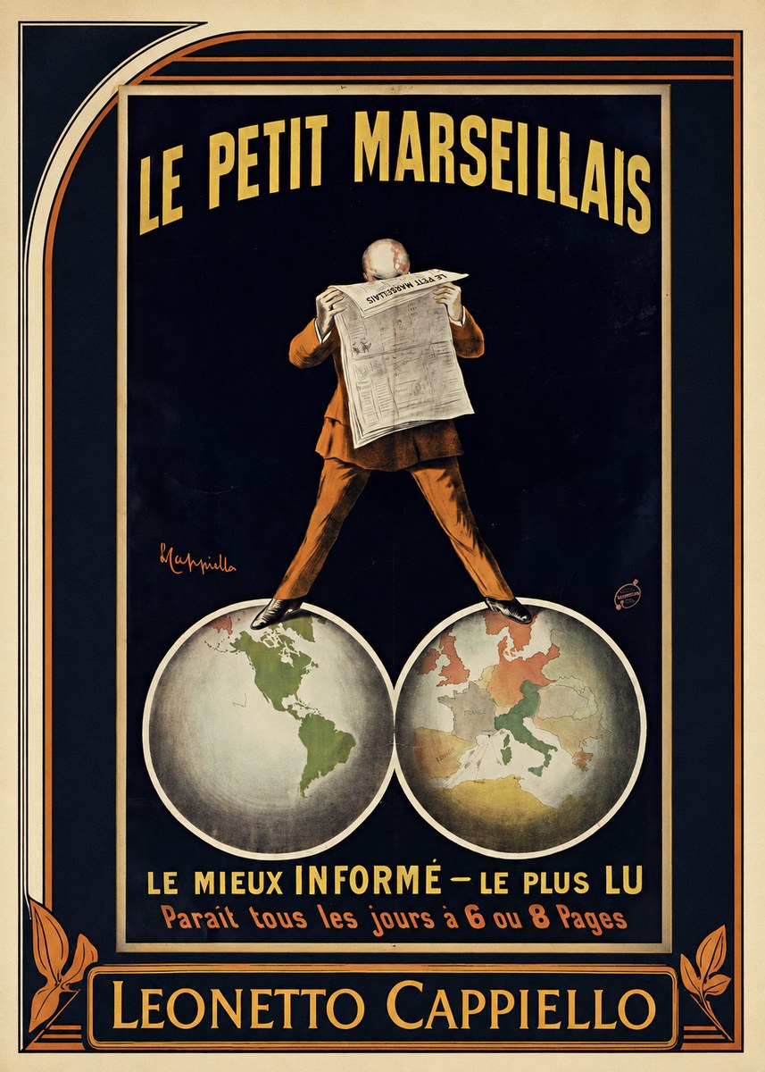 Leonetto Cappiello Le Petit Marseillais No1 - Juliste