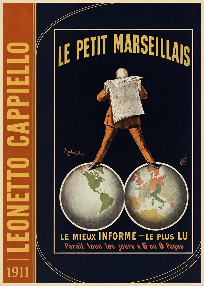 Leonetto Cappiello Le Petit Marseillais No2 - Juliste