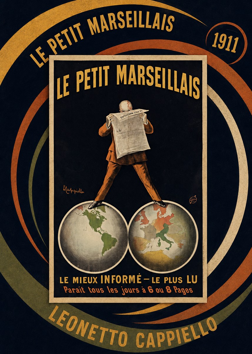 Leonetto Cappiello Le Petit Marseillais No4 - Juliste