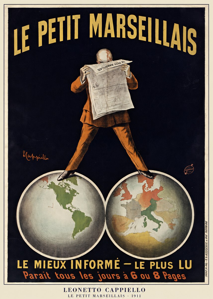 Leonetto Cappiello Le Petit Marseillais No5 - Juliste