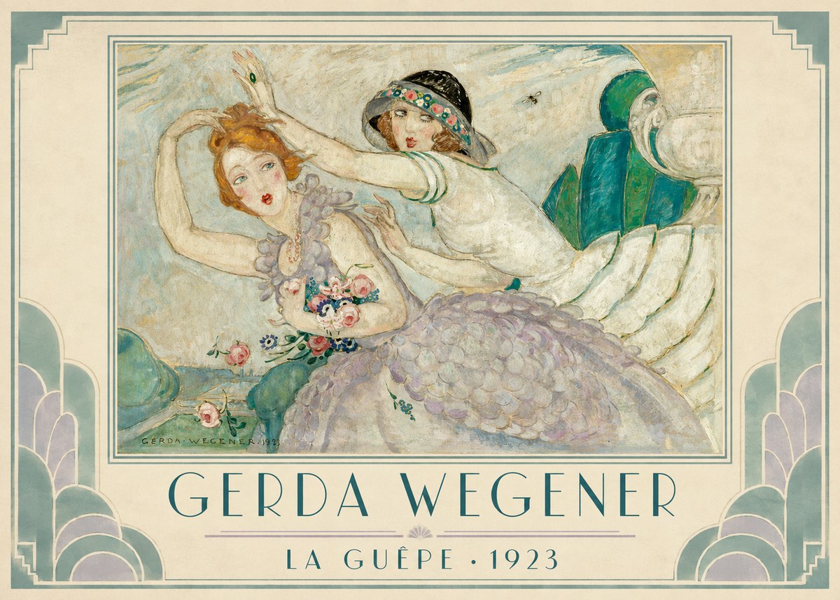 Gerda Wegener La Guêpe No1 - Juliste