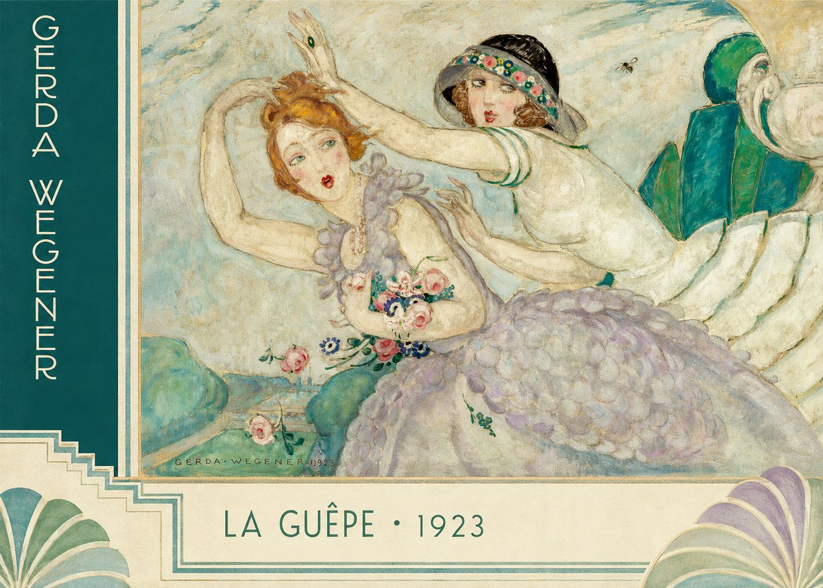 Gerda Wegener La Guêpe No2 - Juliste