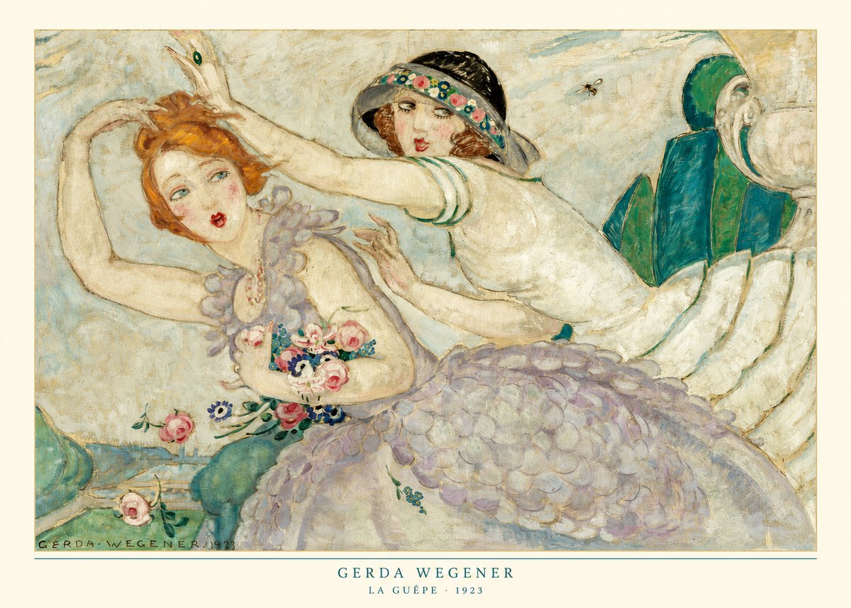Gerda Wegener La Guêpe No6 - Juliste