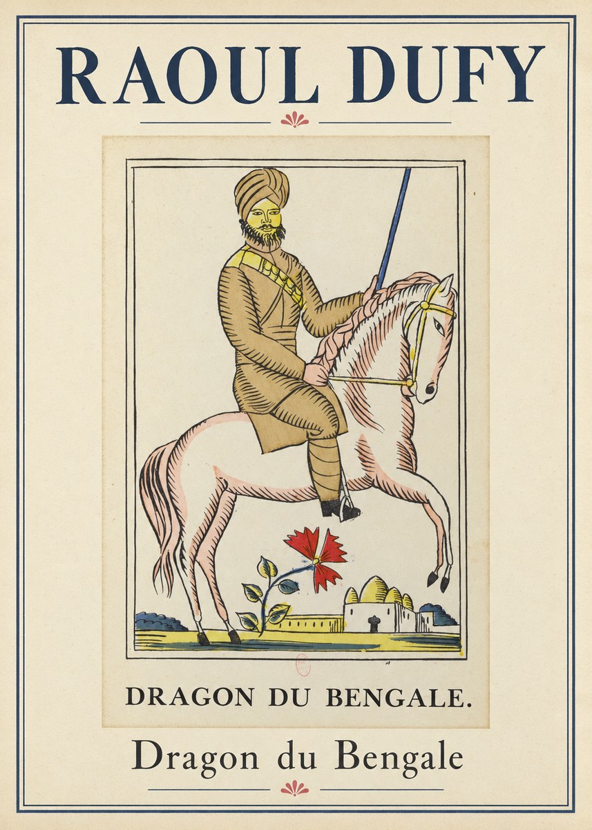 Raoul Dufy Dragon Du Bengale No1 - Juliste